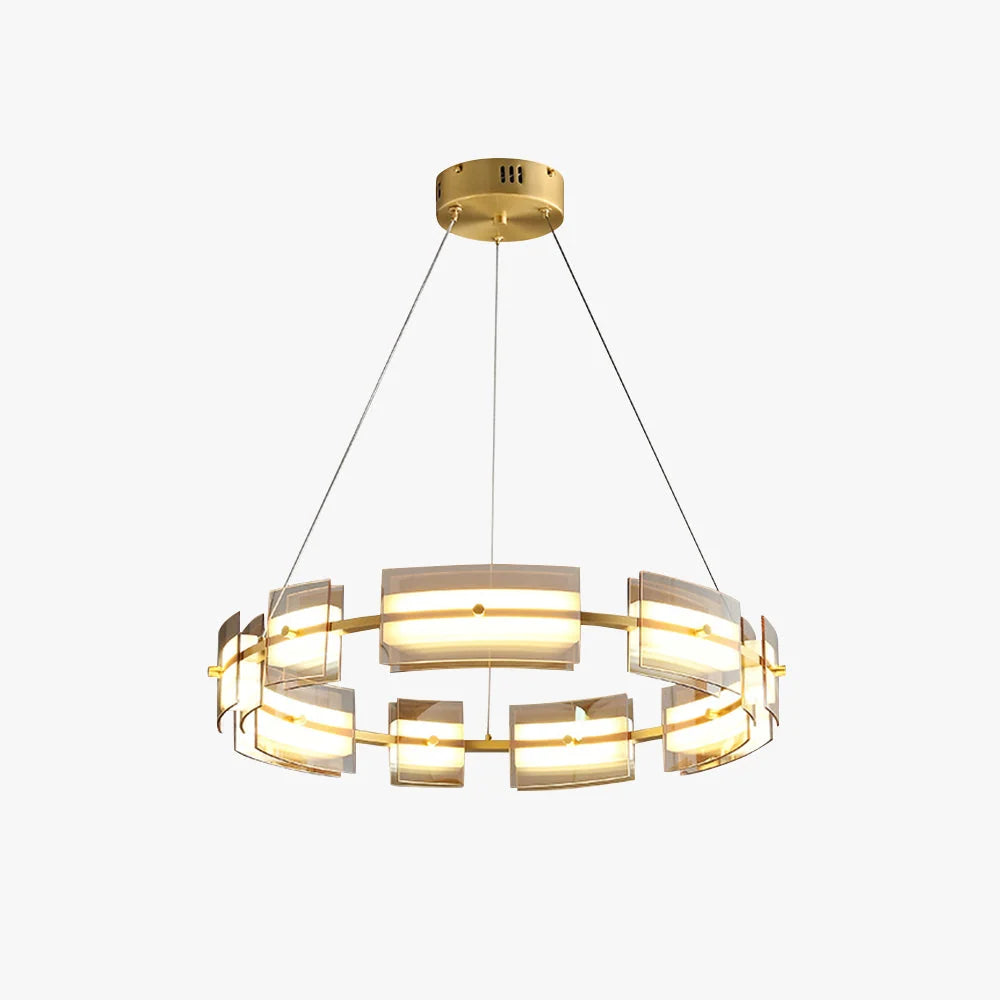 Pendant Light | Pure Copper & Glass | Dimmable LED Included
