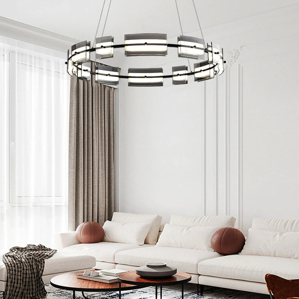 Pendant Light | Pure Copper & Glass | Dimmable LED Included