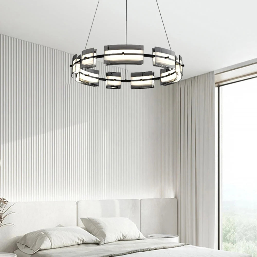 Pendant Light | Pure Copper & Glass | Dimmable LED Included