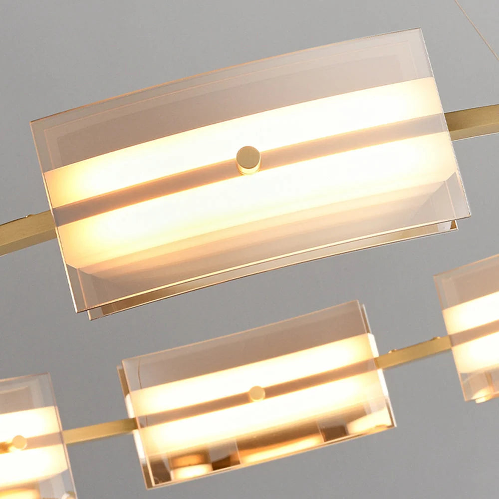 Pendant Light | Pure Copper & Glass | Dimmable LED Included