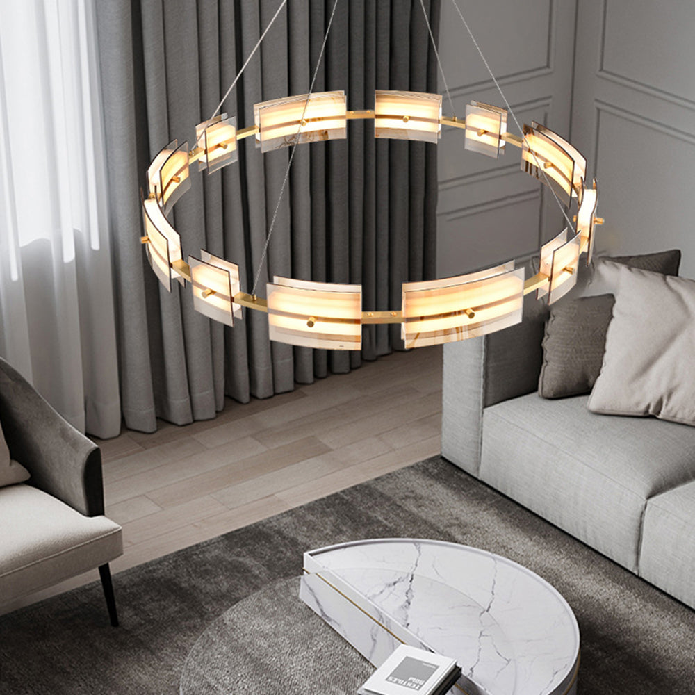 Pendant Light | Pure Copper & Glass | Dimmable LED Included