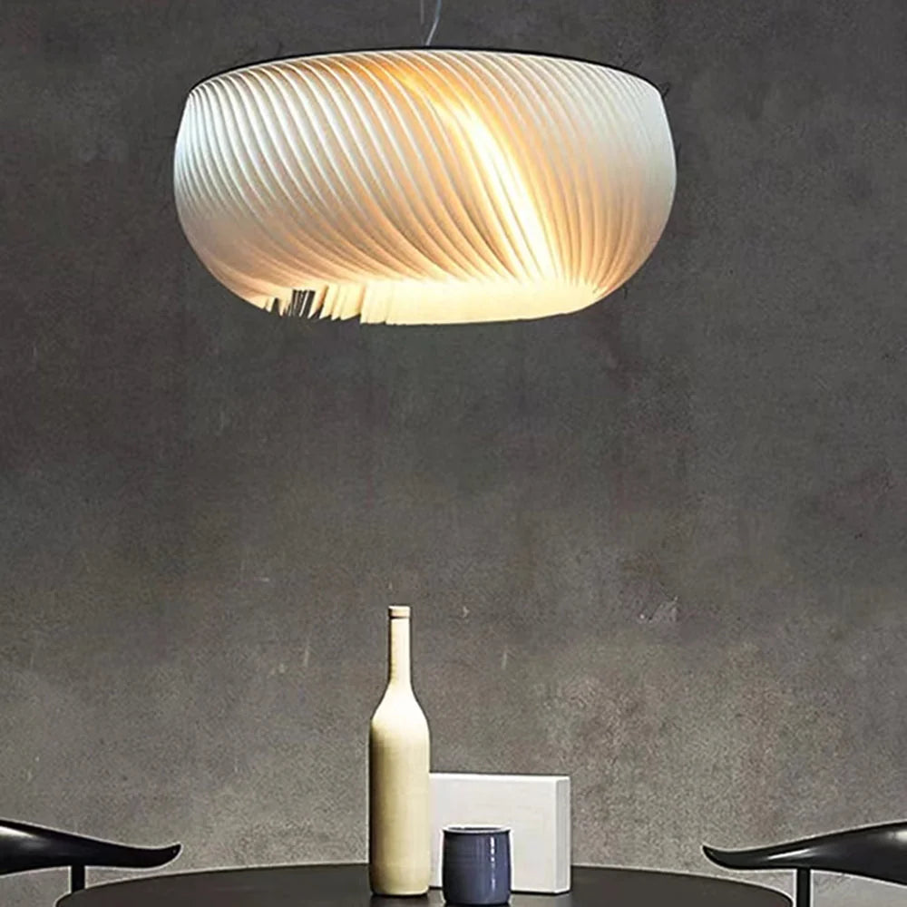 Pendant Light | Recyclable Tyvek Shade & Metal Frame