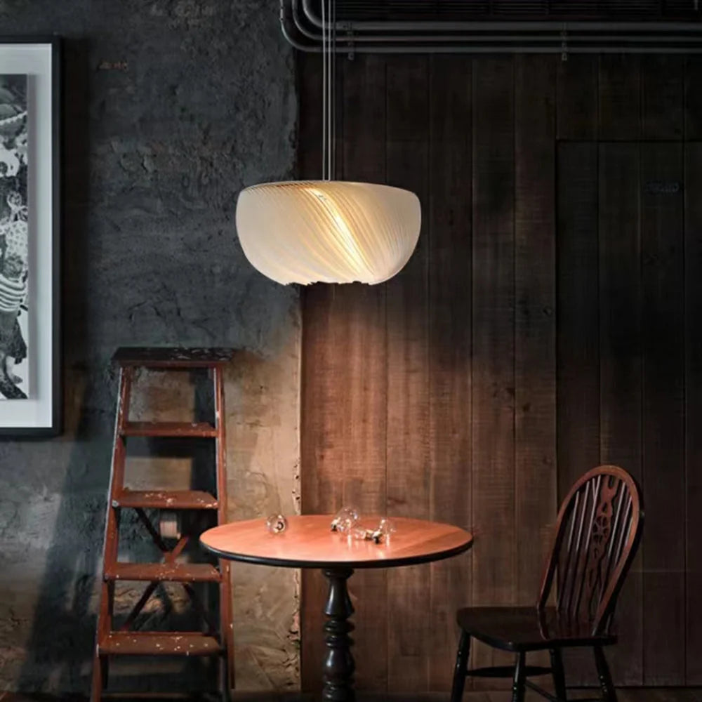 Pendant Light | Recyclable Tyvek Shade & Metal Frame