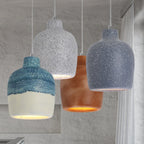 Pendant Light | Resin & Acrylic Shade | Adjustable Cord