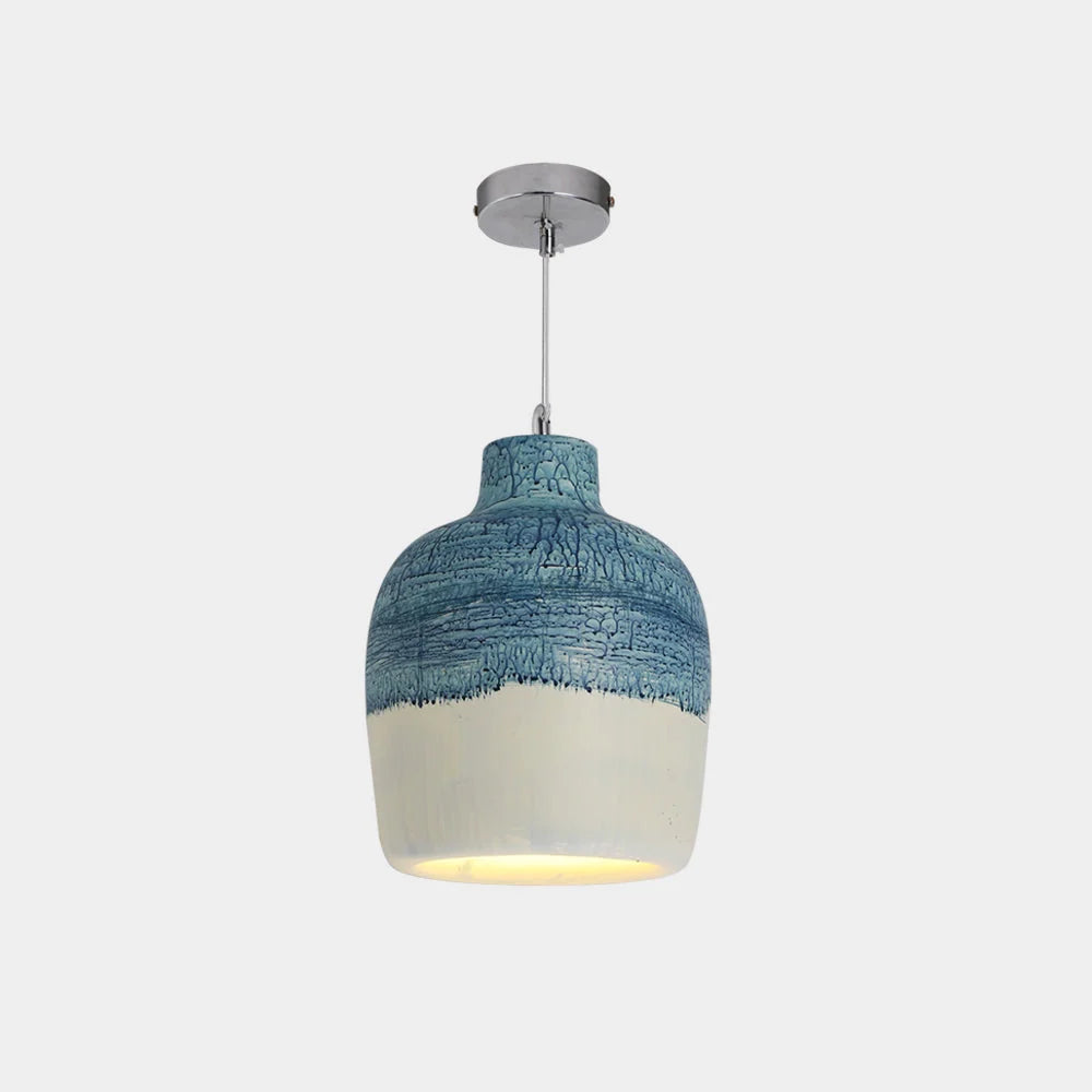 Pendant Light | Resin & Acrylic Shade | Adjustable Cord
