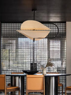 Pendant Light | Sculptural Acrylic Tube & Integrated LED | 60/80 cm