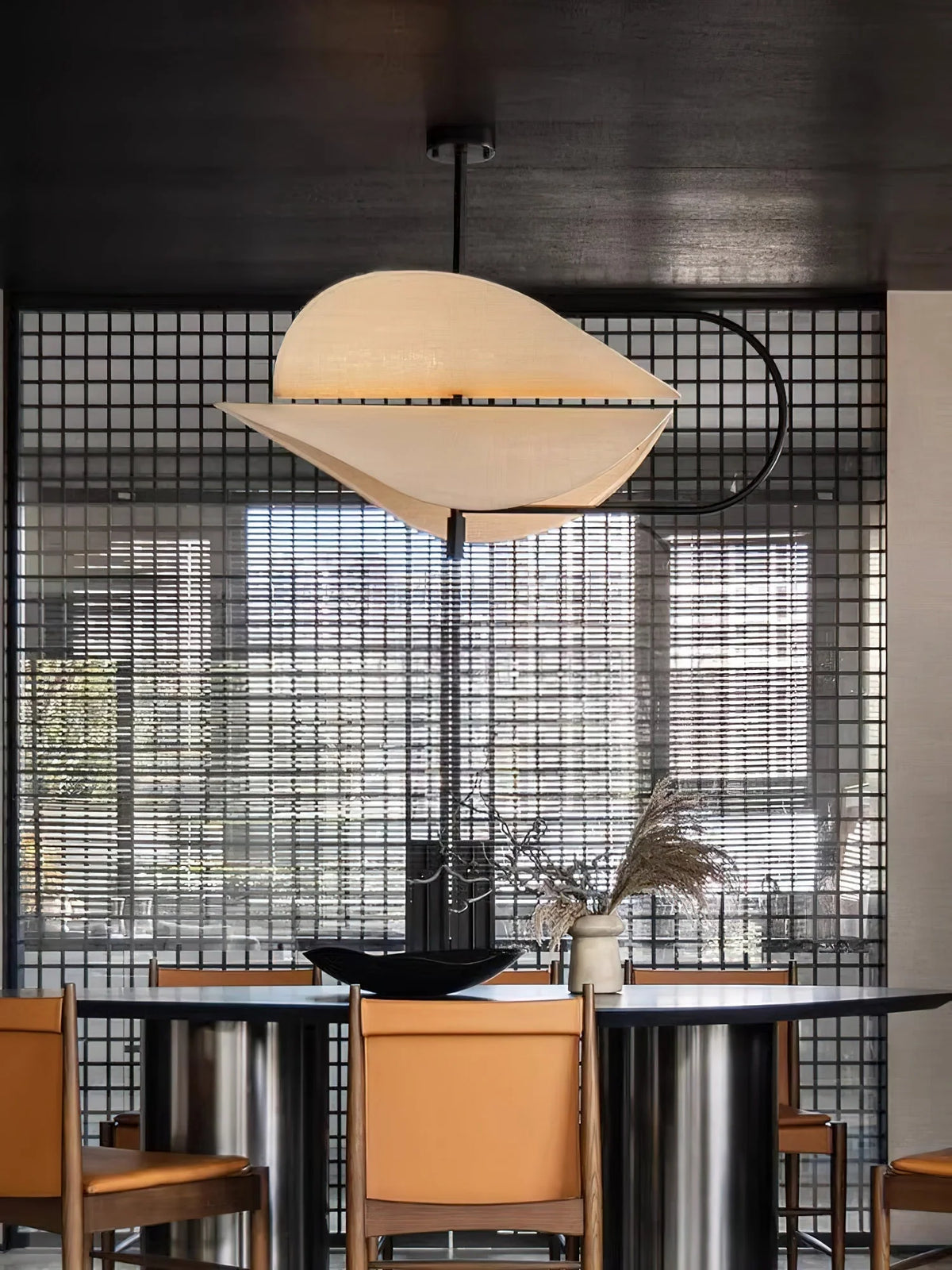 Pendant Light | Sculptural Acrylic Tube & Integrated LED | 60/80 cm