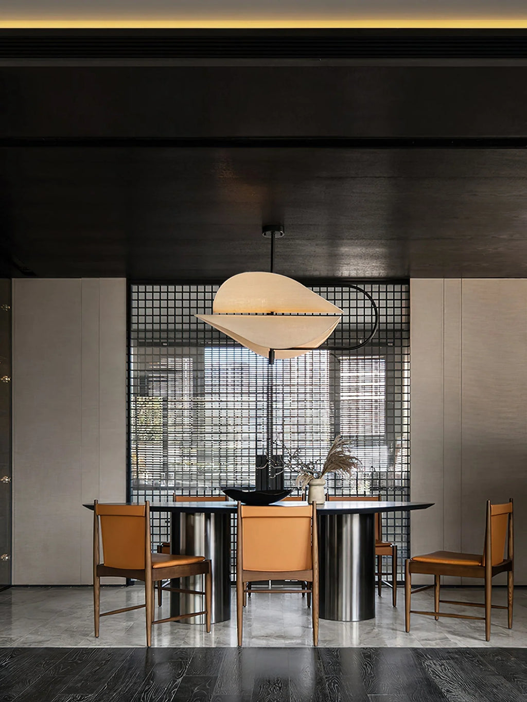 Pendant Light | Sculptural Acrylic Tube & Integrated LED | 60/80 cm