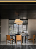 Pendant Light | Sculptural Acrylic Tube & Integrated LED | 60/80 cm