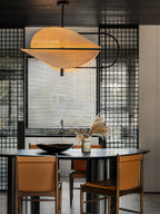 Pendant Light | Sculptural Acrylic Tube & Integrated LED | 60/80 cm