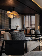 Pendant Light | Sculptural Acrylic Tube & Integrated LED | 60/80 cm