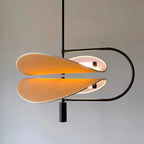 Pendant Light | Sculptural Acrylic Tube & Integrated LED | 60/80 cm