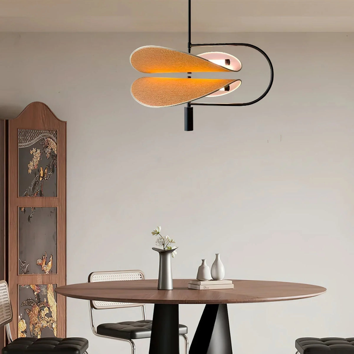 Pendant Light | Sculptural Acrylic Tube & Integrated LED | 60/80 cm