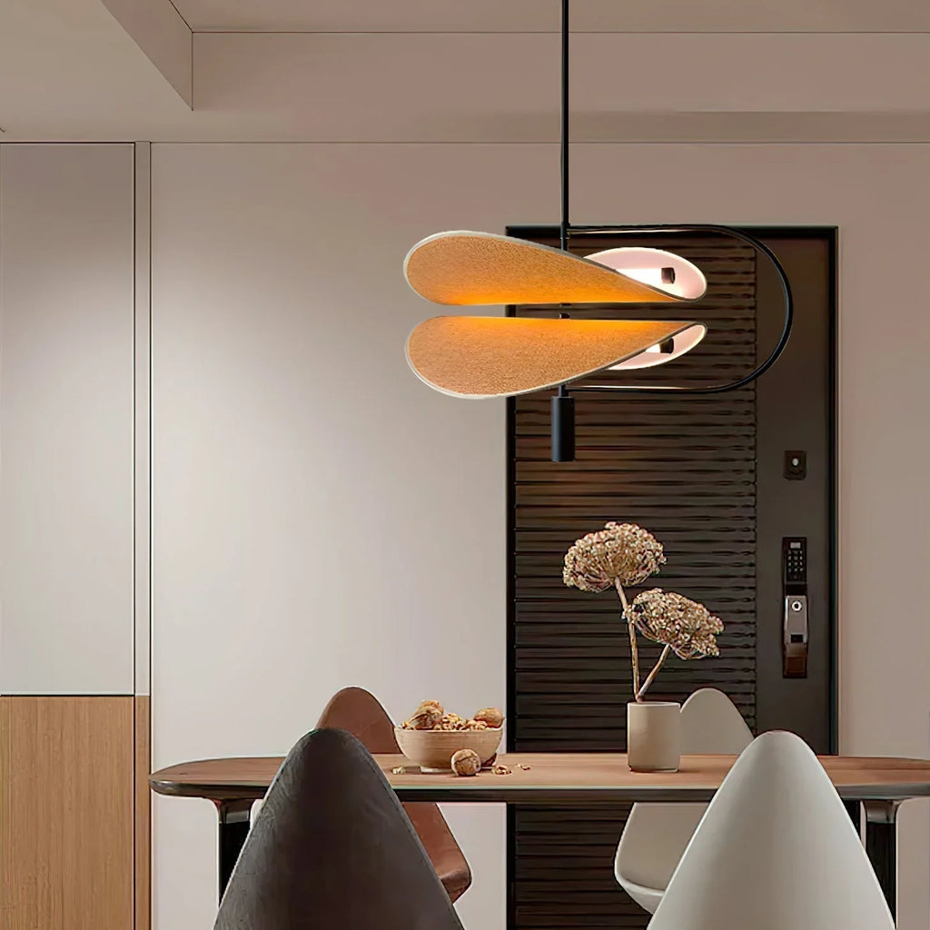 Pendant Light | Sculptural Acrylic Tube & Integrated LED | 60/80 cm