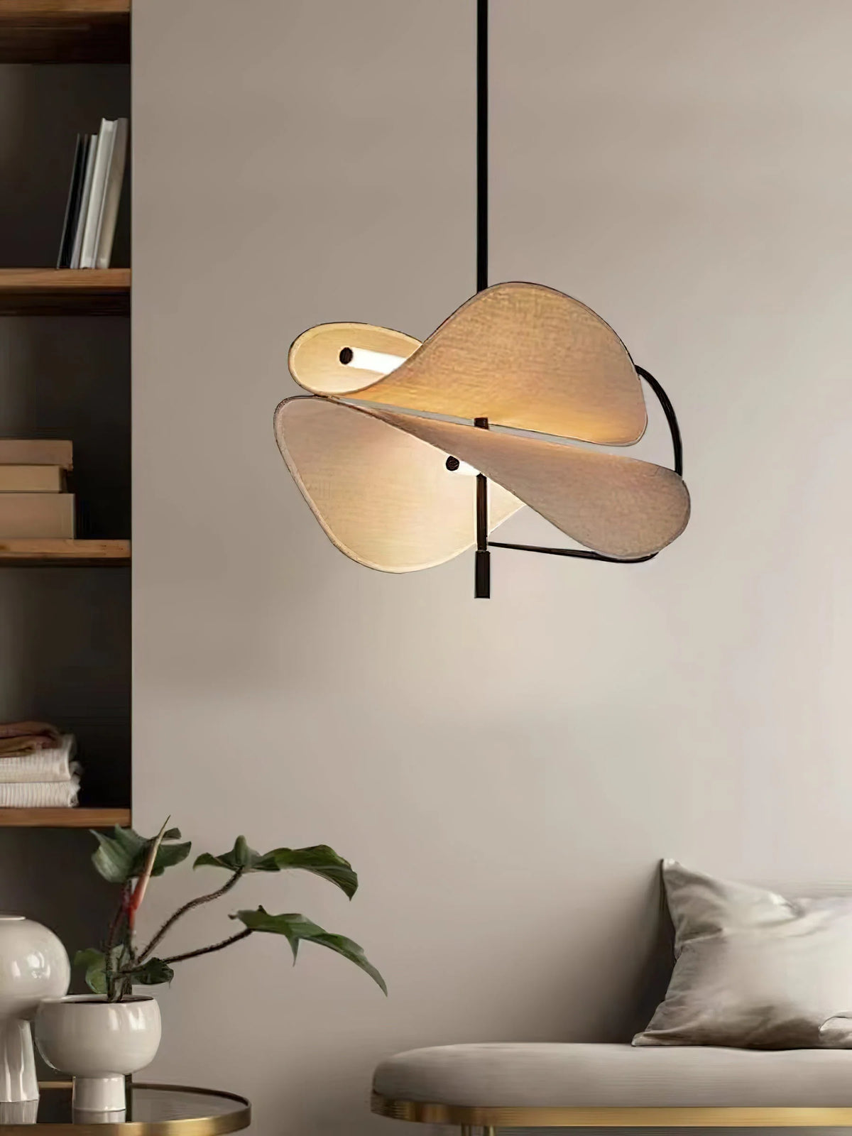 Pendant Light | Sculptural Acrylic Tube & Integrated LED | 60/80 cm