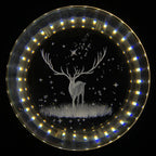 Pendant Light | Spherical Crystal Globe & Gold Finish