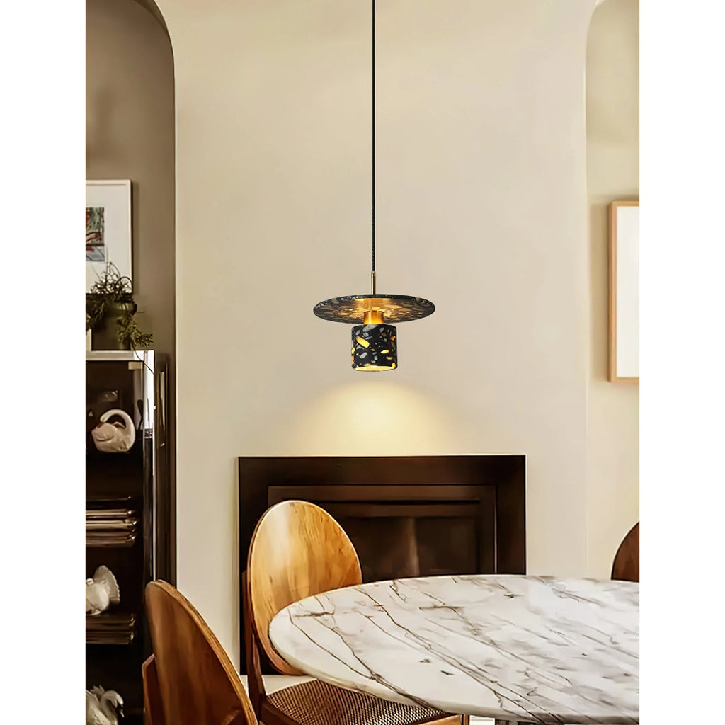 Pendant Light | Terrazzo Shade & Metal Body | Ø18/20/30 cm