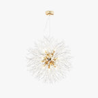 Pendant Light | Vintage Starburst Metal & Acrylic | 45 cm