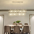 Pendant Light | Vintage Starburst Metal & Acrylic | 45 cm