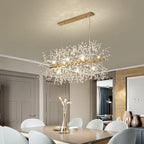 Pendant Light | Vintage Starburst Metal & Acrylic | 45 cm