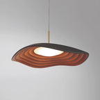 Pendant Light | Wave Resin Shade & Integrated LED | Dia 24/40/60 cm