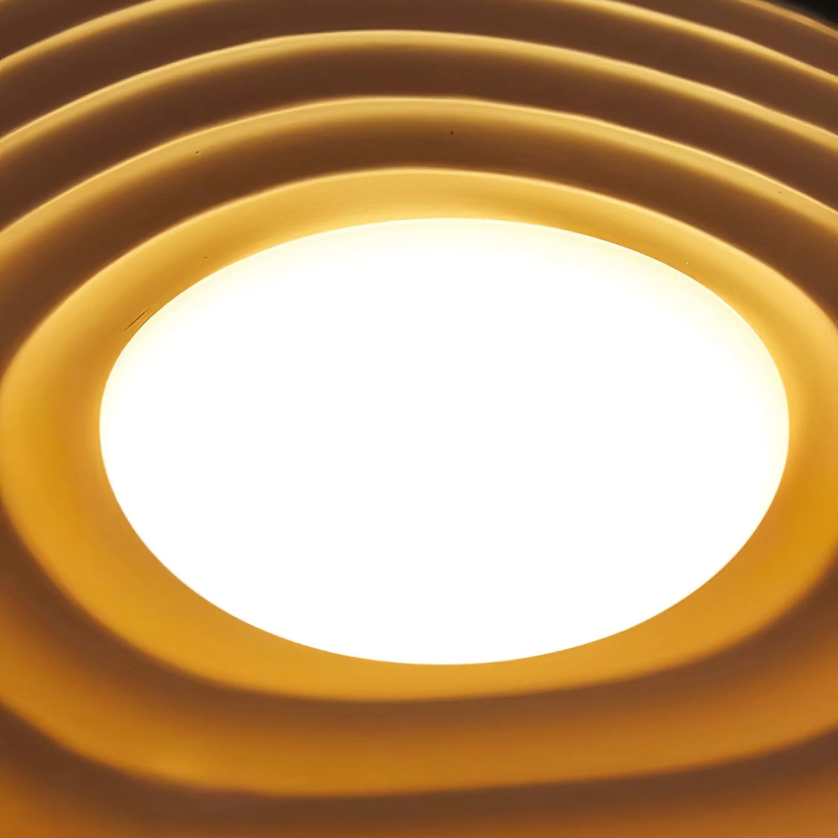 Pendant Light | Wave Resin Shade & Integrated LED | Dia 24/40/60 cm