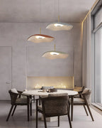 Pendant Light | Wave Resin Shade & Integrated LED | Dia 24/40/60 cm
