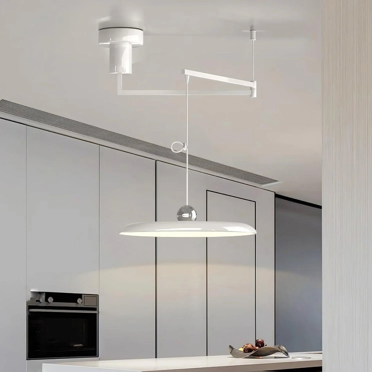 Pendant Light with Adjustable Arm
