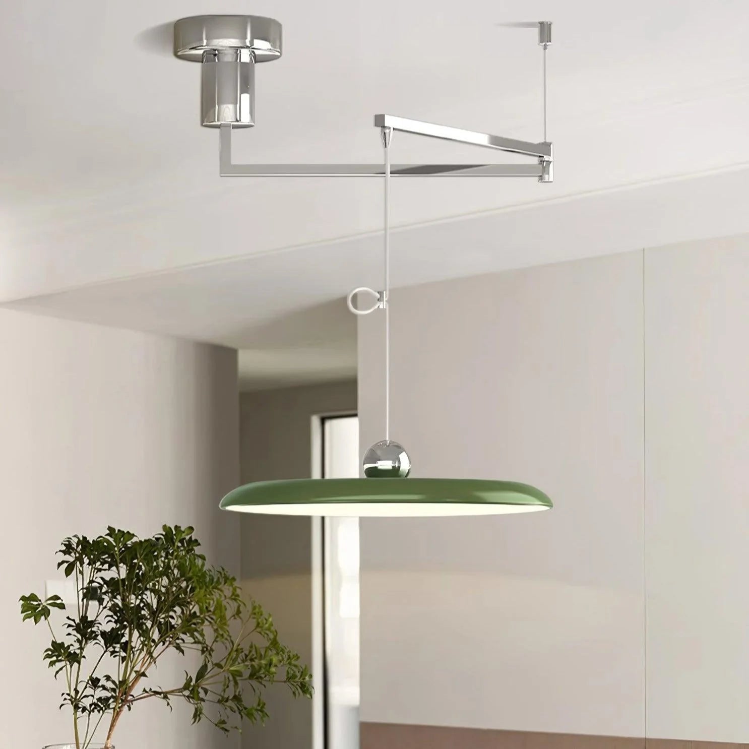 Pendant Light with Adjustable Arm
