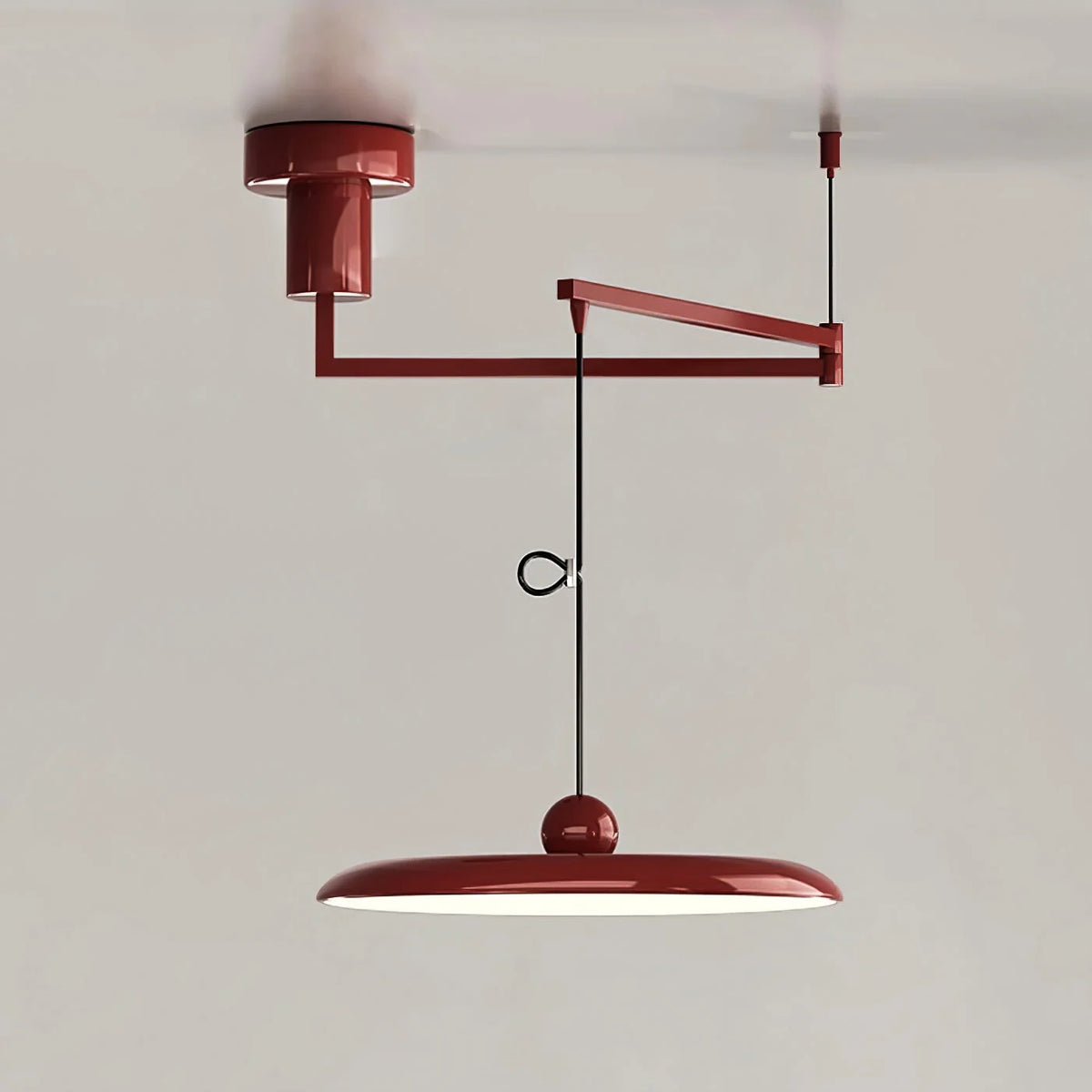 Pendant Light with Adjustable Arm