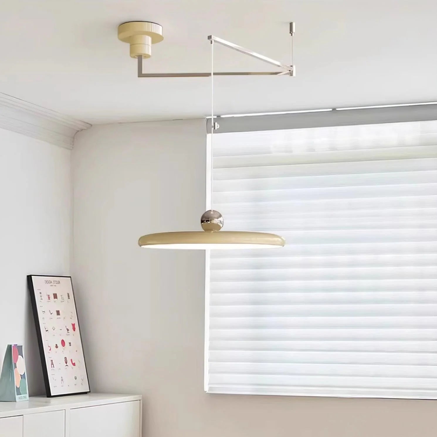 Pendant Light with Adjustable Arm