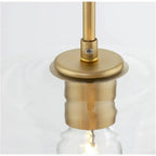 Pendant Light with Diamond-Shaped Glass Shade