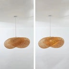 Pendant Light | Woven Bamboo Shade & LED Bulb Included