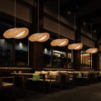 Pendant Light | Woven Bamboo Shade & LED Bulb Included