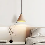 Pendant Light | Yellow Travertine & Metal | 16 cm Diameter