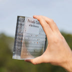 Periodic Table Display | Acrylic Glass & Laser-Engraved | 83 Real Elements
