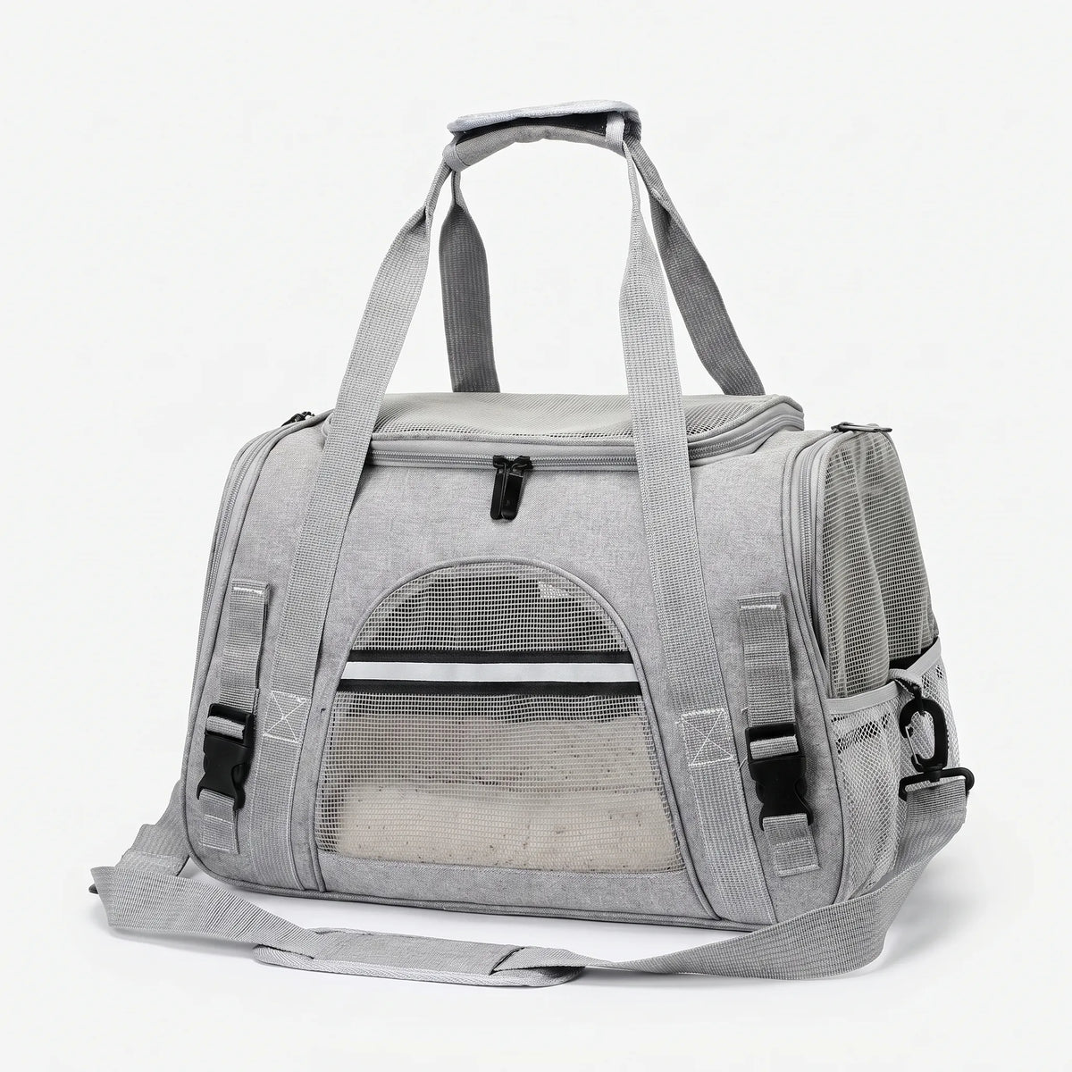 Pet Carrier Bag | Lightweight Mesh Ventilation & Stable Base | Max 10 kg
