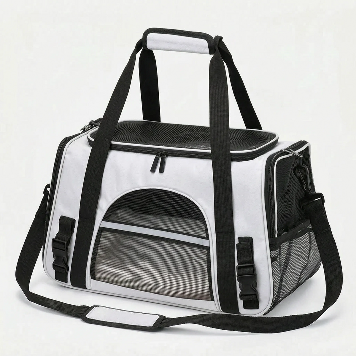 Pet Carrier Bag | Lightweight Mesh Ventilation & Stable Base | Max 10 kg
