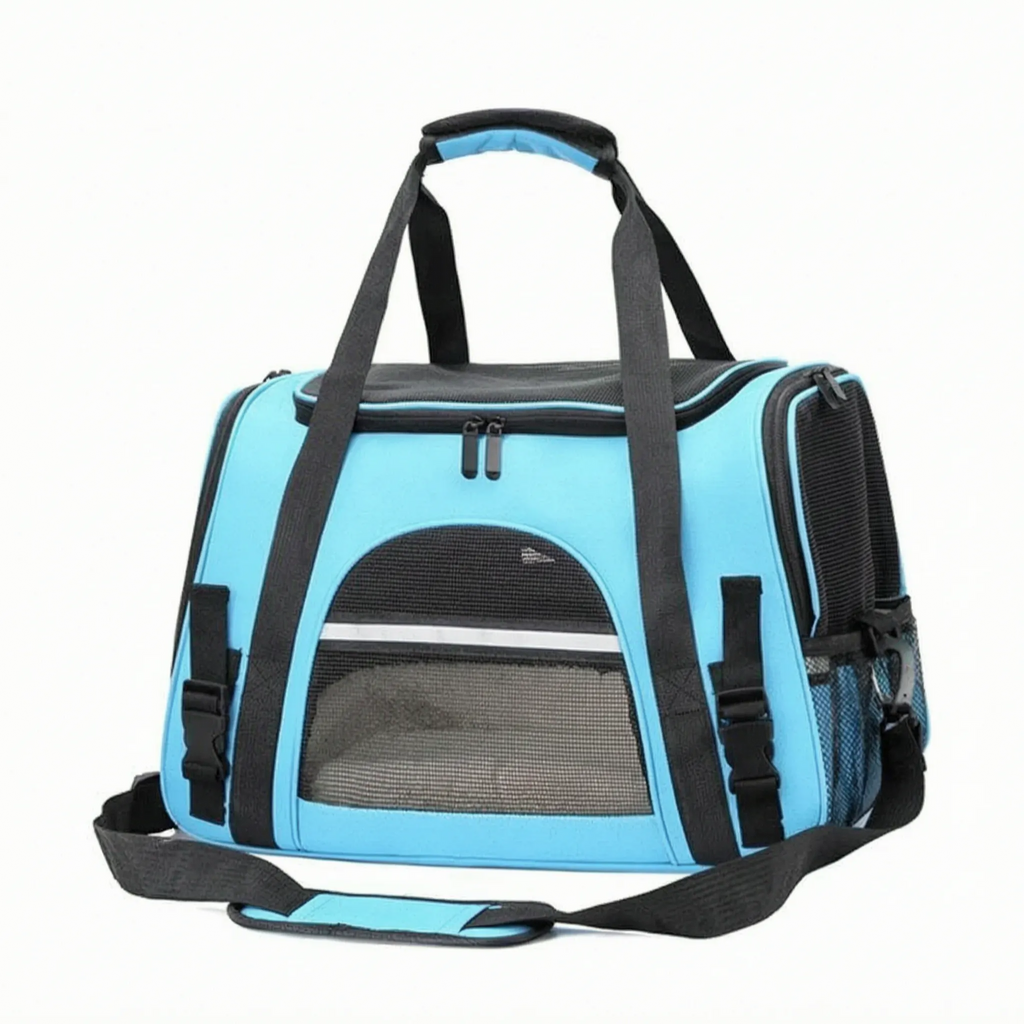 Pet Carrier Bag | Lightweight Mesh Ventilation & Stable Base | Max 10 kg