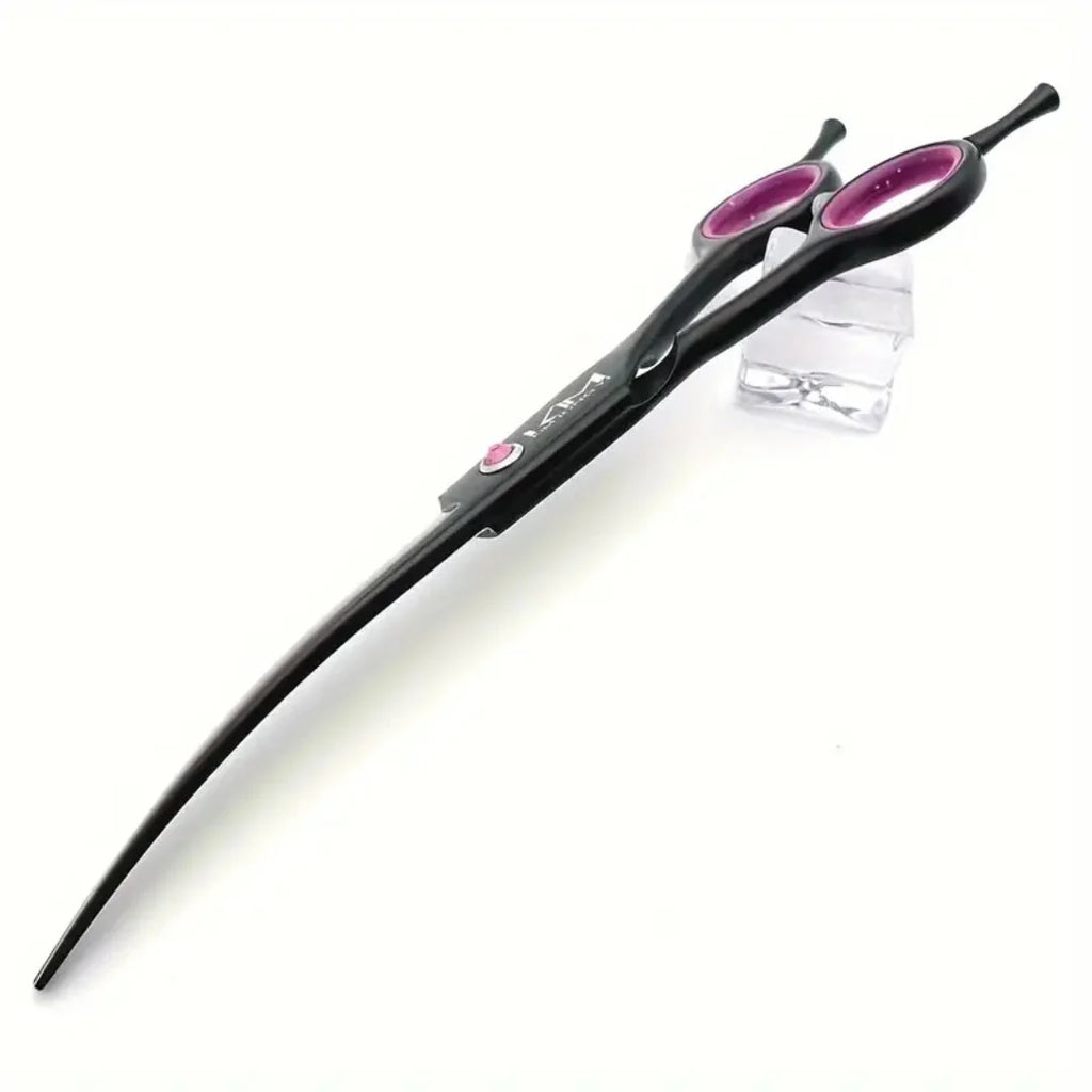Pet Grooming Scissors Set | Durable Metal Blades & Ergonomic Grip | Set of 4