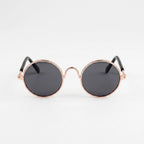 Pet Sunglasses | Lightweight & Sturdy Round Retro Frame | For Cats & Small Pets