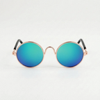 Pet Sunglasses | Lightweight & Sturdy Round Retro Frame | For Cats & Small Pets