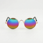 Pet Sunglasses | Lightweight & Sturdy Round Retro Frame | For Cats & Small Pets