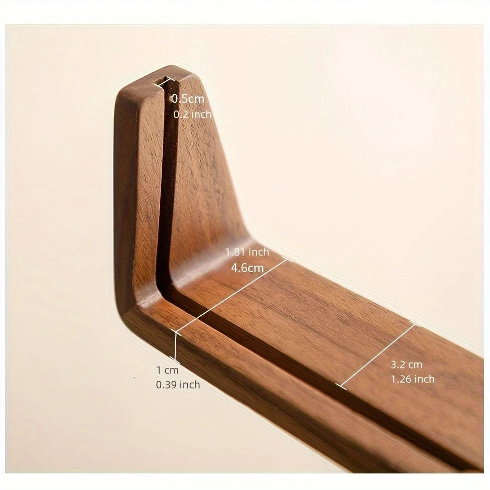 Photo Frame | Acrylic & Solid Wood U-Shaped Base | 6-Inch
