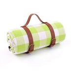 Picnic Blanket | Waterproof & Foam-Padded | Foldable With PU Leather Strap