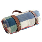Picnic Blanket | Waterproof & Foam-Padded | Foldable With PU Leather Strap