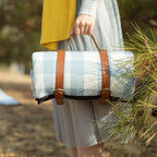 Picnic Blanket | Waterproof & Foam-Padded | Foldable With PU Leather Strap