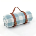 Picnic Blanket | Waterproof & Foam-Padded | Foldable With PU Leather Strap