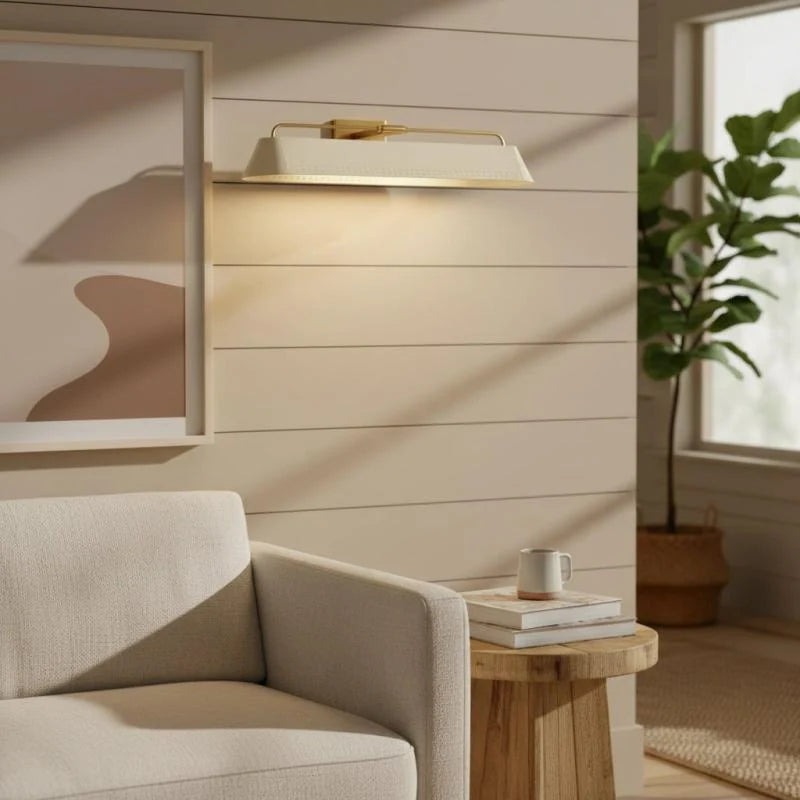 Picture Light | Hardwired & Dimmable | Patina Brass Finish