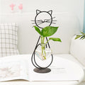 Planter | Cat-Shaped Frame & Heart Vase | For Small Plants